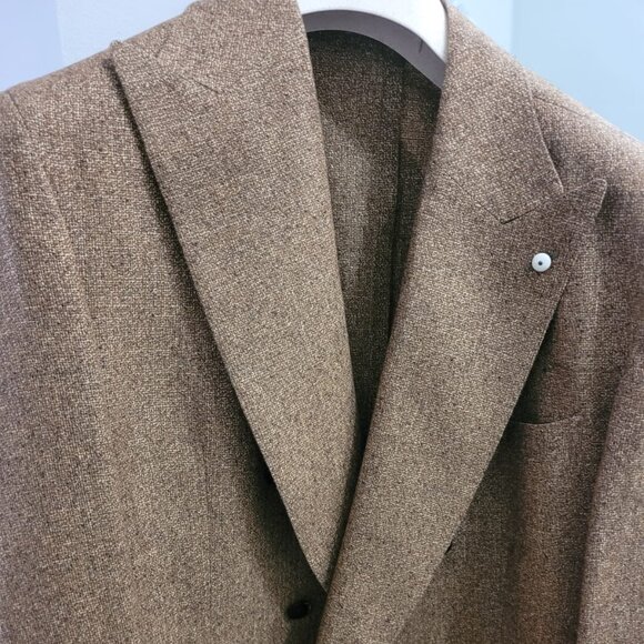 L.B.M. 1911 – Men’s brown blazer, size L brand new, never worn - Picture 6 of 6